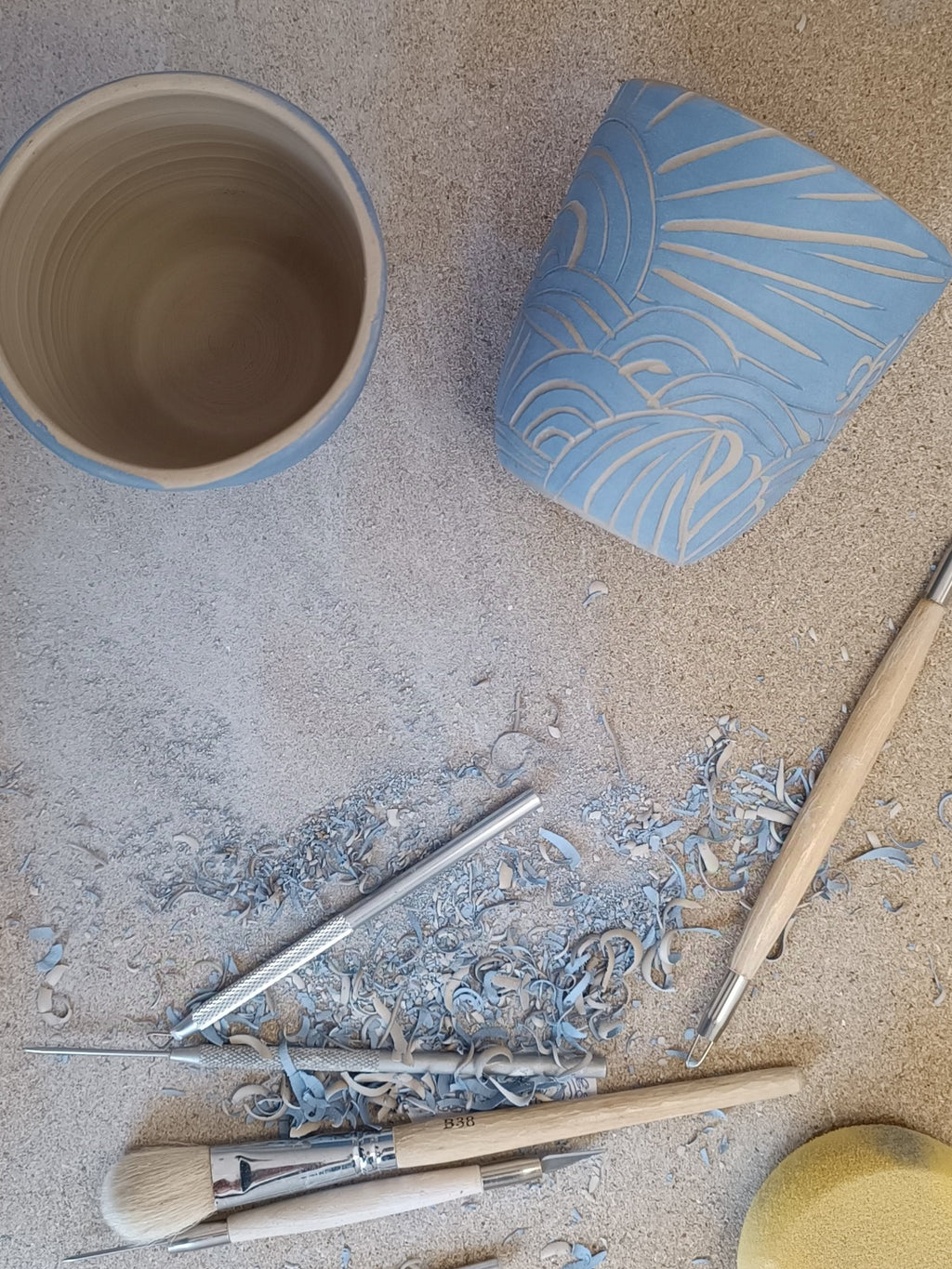 Sgraffito Workshop: Handgemachte Keramik gravieren