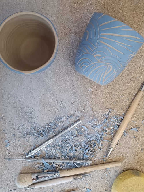 Sgraffito Workshop: Handgemachte Keramik gravieren